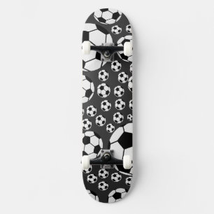 Classic Soccer Ball Graphic Traditional Sports Fan Skateboard