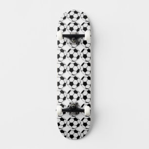 Classic Soccer Ball Graphic Traditional Sports Fan Skateboard