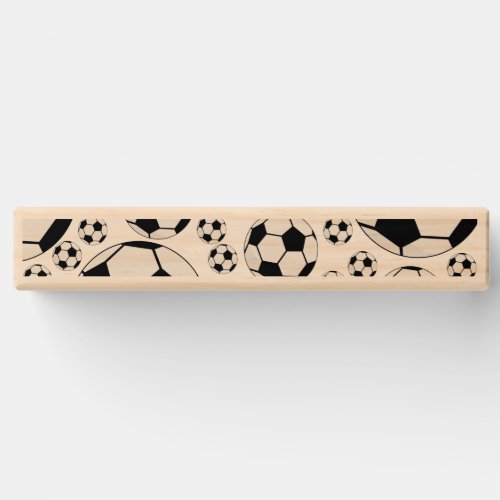 Classic Soccer Ball Graphic Traditional Sports Fan Topple Tower