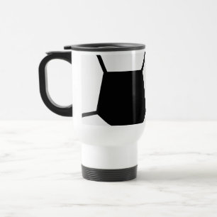 Classic Soccer Ball Graphic Traditional Sports Fan Travel Mug