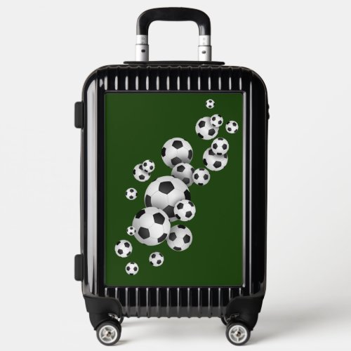 Classic Soccer Balls Carry On Luggage