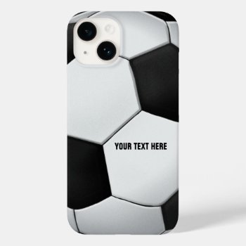 Classic Soccer | Football Cool Sport Gifts Case-mate Iphone 14 Case by BestCases4u at Zazzle