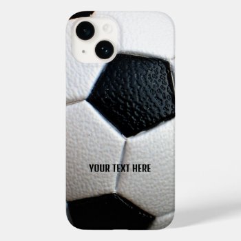 Classic Soccer | Football Cool Sport Gifts Case-mate Iphone 14 Case by BestCases4u at Zazzle