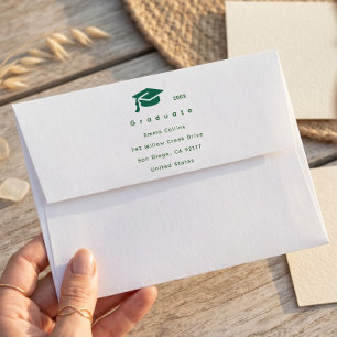 Classic Soft Aesthetic Stylish Graduate Envelope
