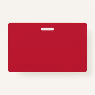 Classic solid True red Badge