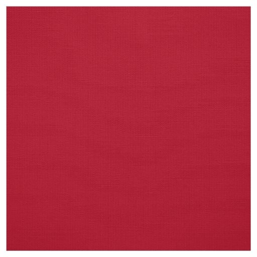 Classic solid True red Fabric