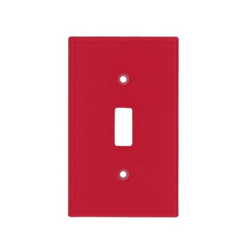 Classic solid True red Light Switch Cover