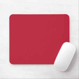 Classic solid True red Mouse Pad
