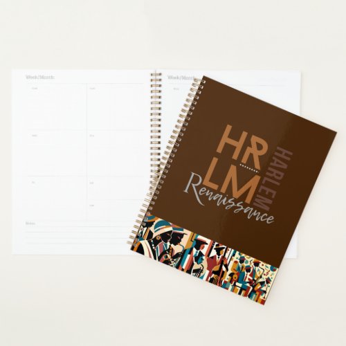 Classic Sophisticated Harlem Renaissance  Playing Planner