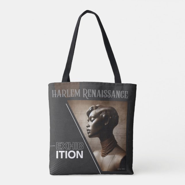 Classic Sophisticated Harlem Renaissance   Tote Bag (Back)