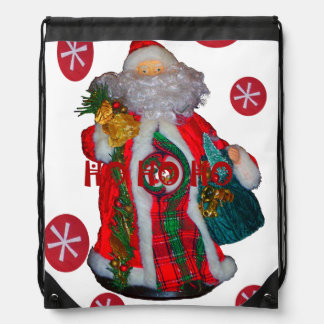 Classic Special Santa HoHoHo inspired graphic idea Drawstring Bag