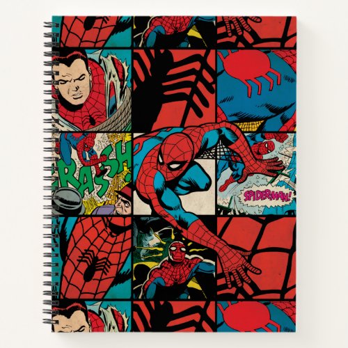 Classic Spider_Man Comic Book Pattern