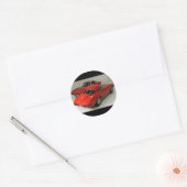 Classic Split Window Cars Classic Round Sticker (Envelope)