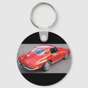 Classic Split Window Cars Keychain