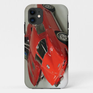 Classic Split Window Red Corvette iPhone 11 Case