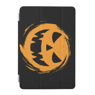 Classic, spooky pumpkin face iPad mini cover