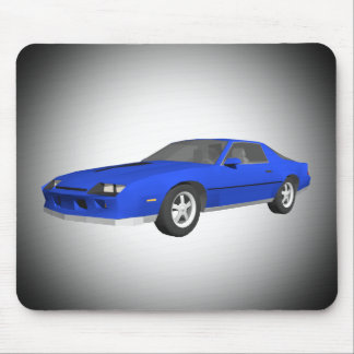 Classic Sports Car: 3D Model: Custom Mousepad