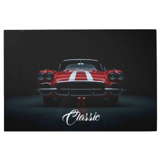 Classic Sports Car Metal Print