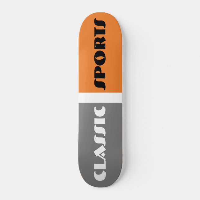 CLASSIC SPORTS Skateboard Deck (Front)