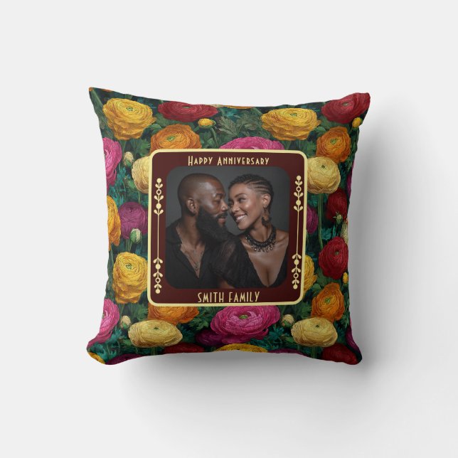 Classic Spouse 50Th Wedding Anniversary For Him Throw Pillow (Front)