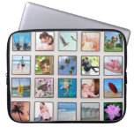 Classic Square Frame Photo Collage Laptop Sleeve