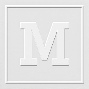 Classic Square Monogram Initial Embosser