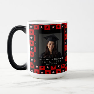 Classic Square Pattern Class Reunion Color Morph Mug
