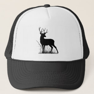 Classic Stag Deer Hunter Hunting Animal Wildlife Trucker Hat