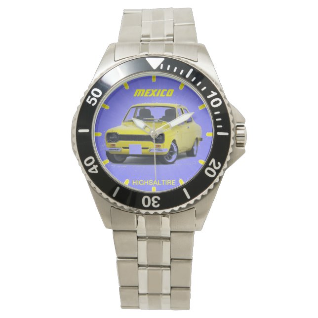 Classic Stainless Steel with Stainless Steel watch (Front)