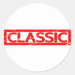 Classic Stamp Classic Round Sticker
