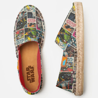 Classic Star Wars Comic Pattern Espadrilles
