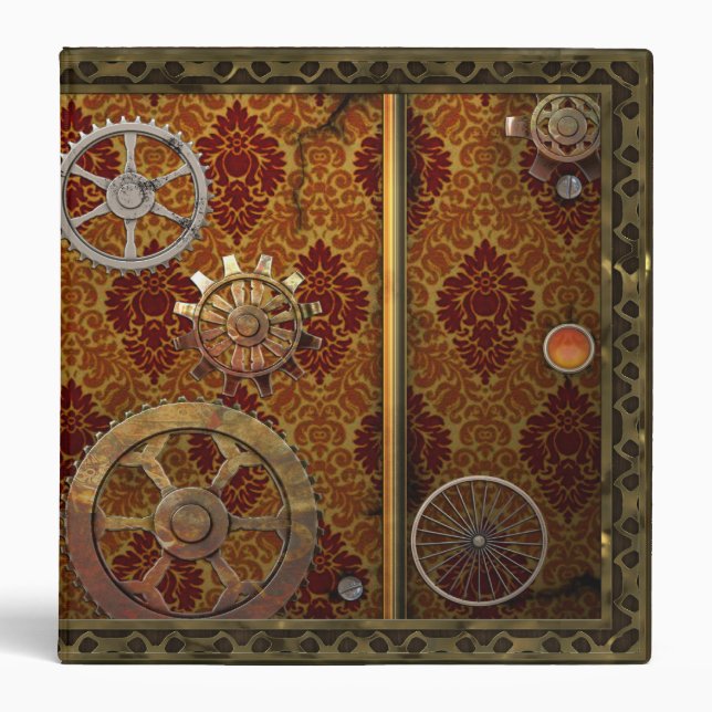 Classic Steampunk Binder 1.5" (Front)