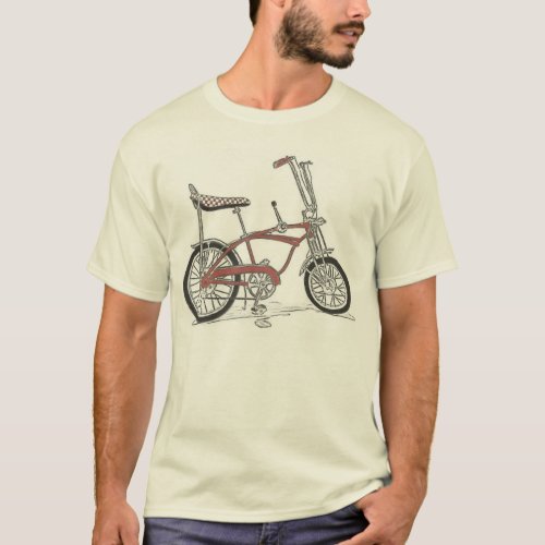 Classic stingray banana seat bike bicycle t_shirt