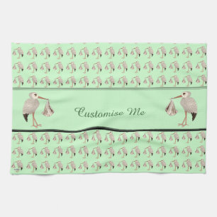 Classic Stork (Neutral) 1 Kitchen Towel