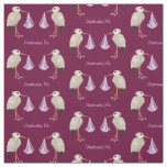 Classic Stork (Pink) 1 Fabric
