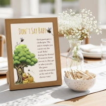 Classic Storybook Bear "Don't Say Baby" Baby