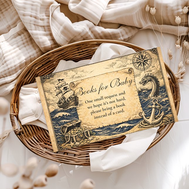 Classic Storybook Pirate Books for Baby Enclosure Card (Creator Uploaded)