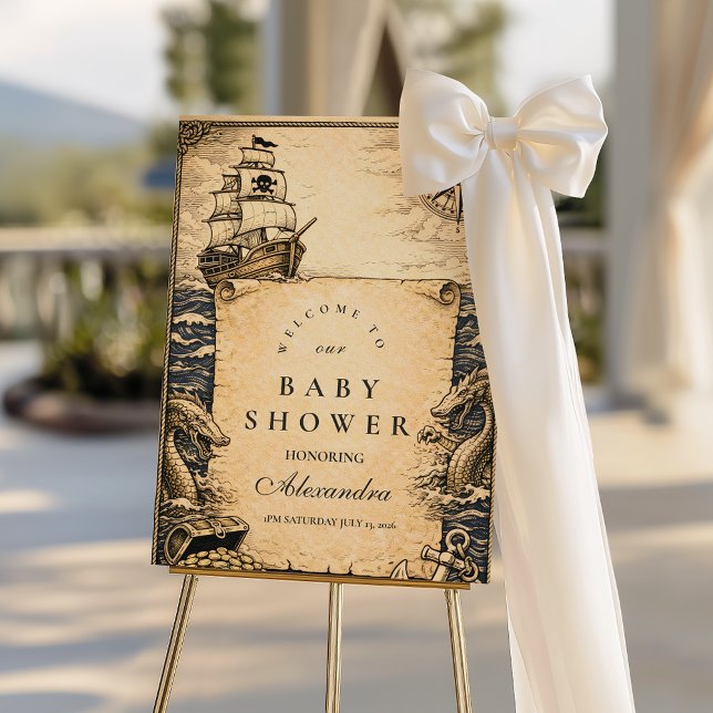 Classic Storybook Pirate Shower Foam Board (Creator Uploaded)