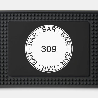 Classic Street No. Bar Mat