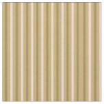 Classic Stripe Olive Green and Cream Fabric