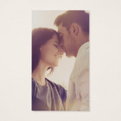 Classic Stripe Stag & Doe Ticket, Gold (Back)