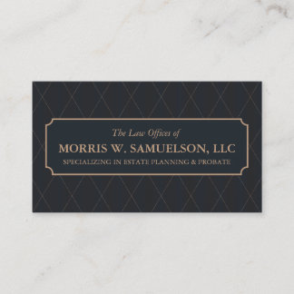 Classic Style Designer Business Card