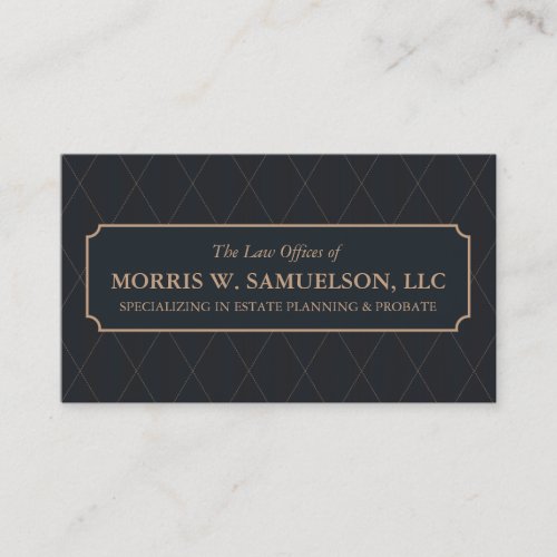 Classic Style Designer Business Card