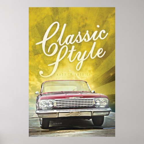 Classic Style Front Poster