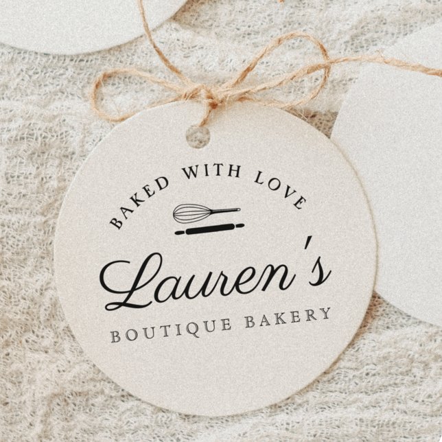 Classic Style Home Bakery Logo Rubber Stamp (Creator Uploaded)