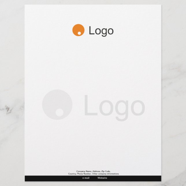 Classic Style Letterhead (Front)