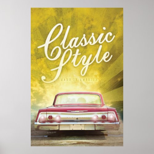 Classic Style Poster