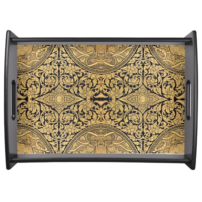 Classic Style Scrollwork Serving Tray (Front)