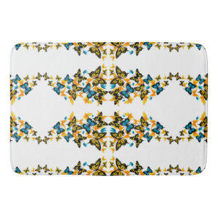 Classic Styles Butterflies  Bath Mat