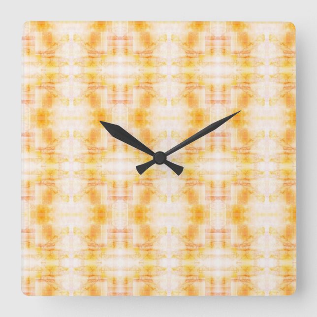 Classic Styles Colors  Square Wall Clock (Front)